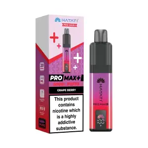 Hayati Pro Max Plus 6000 Prefilled Pod Kit - 20mg | Grape Berry